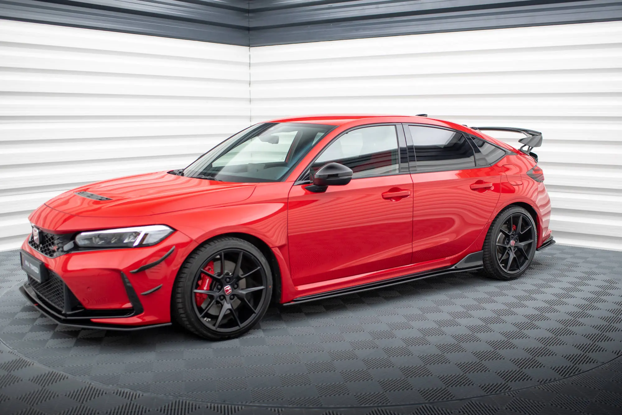 Sideskjørt Honda Civic XI Type-R 2023-> | Street Pro Black Edition – bilde 4