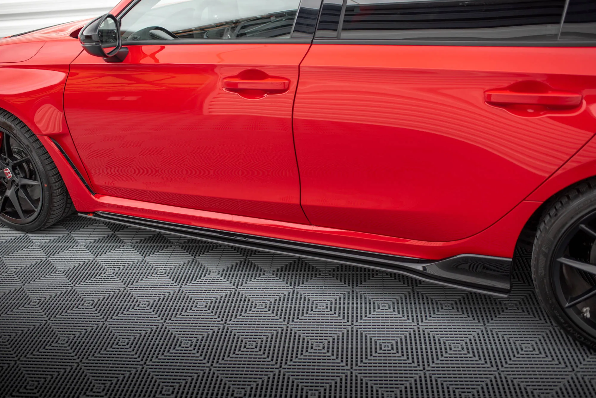 Sideskjørt Honda Civic XI Type-R 2023-> | Street Pro Black Edition – bilde 2