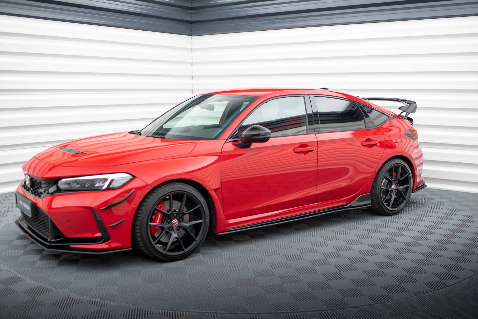 Sideskjørt Honda Civic XI Type-R 2023-> | Street Pro Black Edition – bilde 3