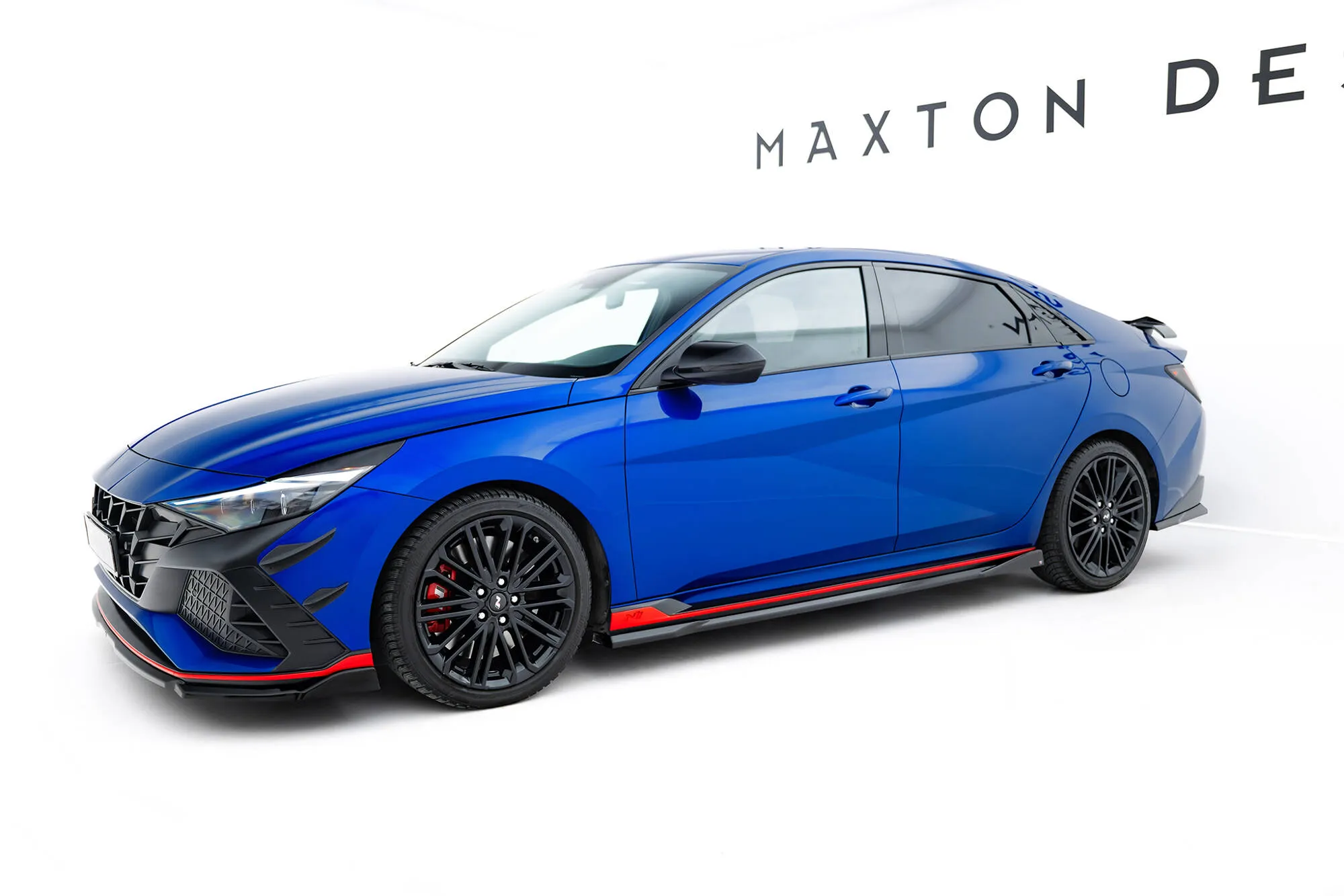 Sideskjørt Hyundai Elantra N VII 2020 - 2023 | Glossy Black Edition – bilde 3