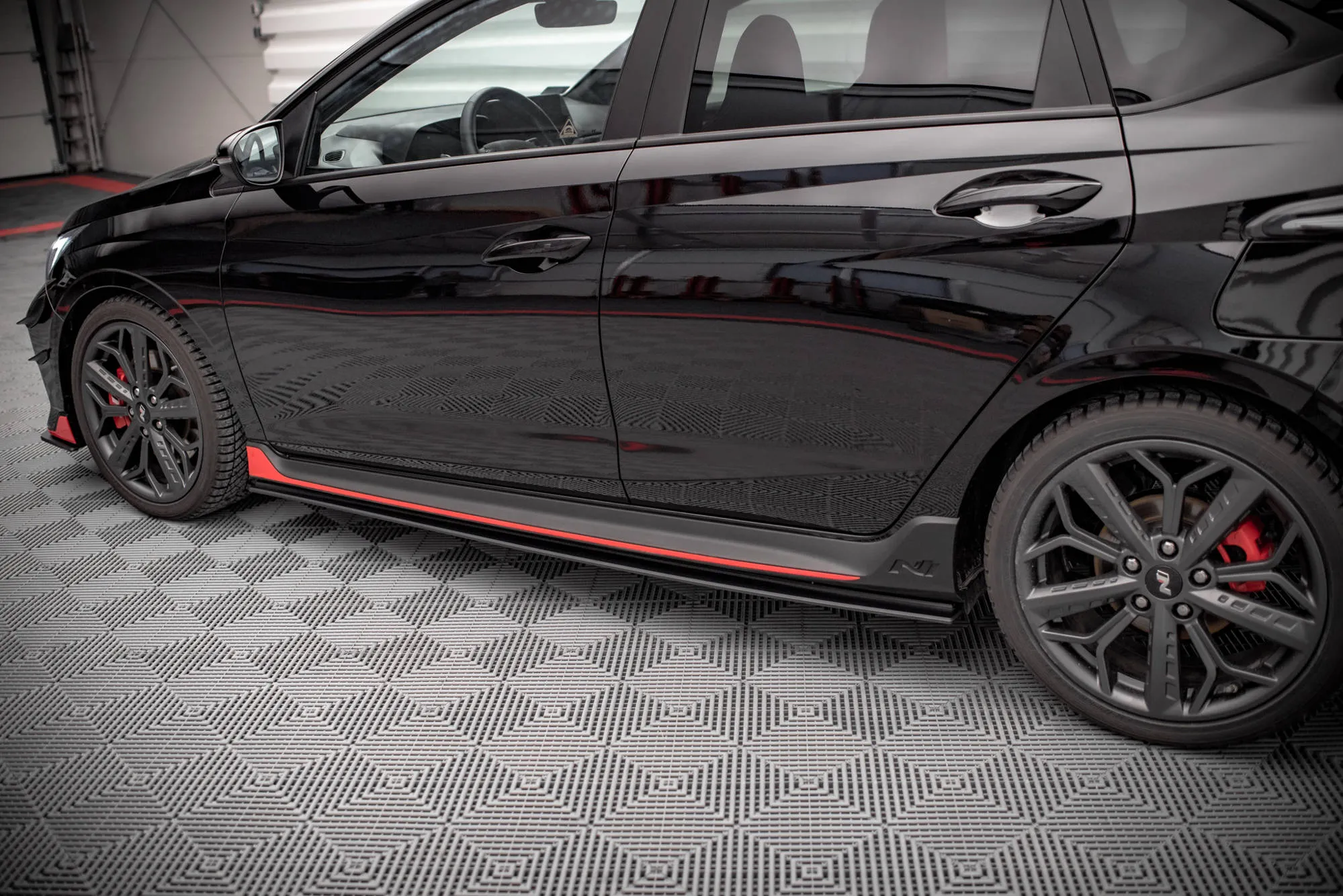 Sideskjørt Hyundai i20 III N 2020 - 2023 | Street Pro Black Edition – bilde 2