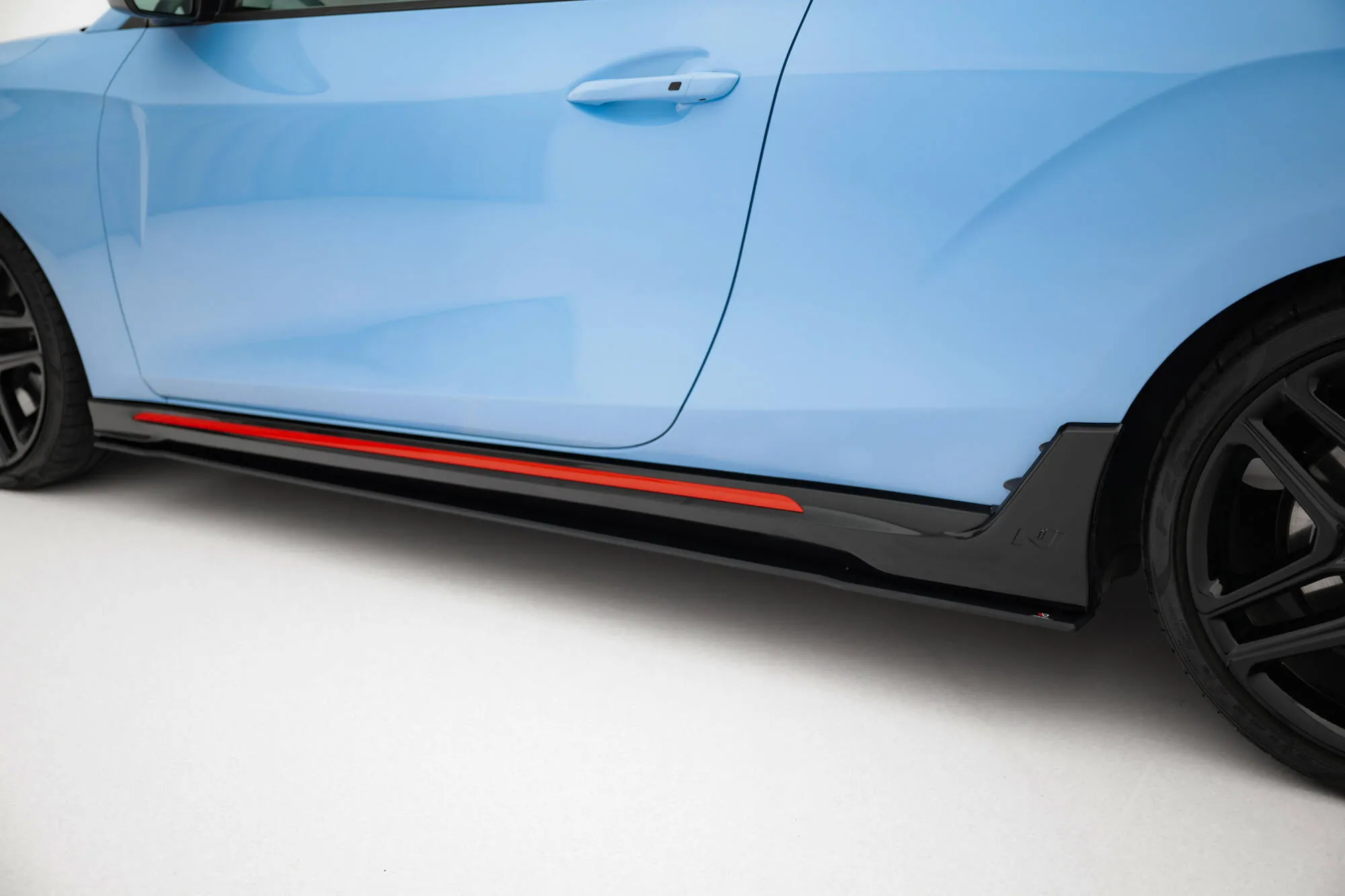 Sideskjørt Hyundai Veloster N II 2018 - 2022 | Street Pro Black Edition – bilde 3