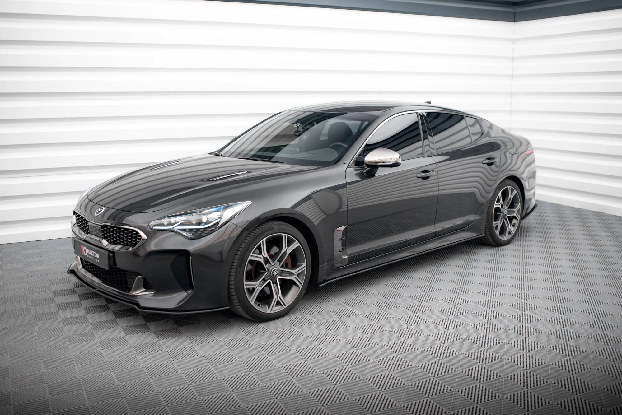 Sideskjørt Kia Stinger GT-Line 2017 - 2023 | Street Pro Black Edition – bilde 3