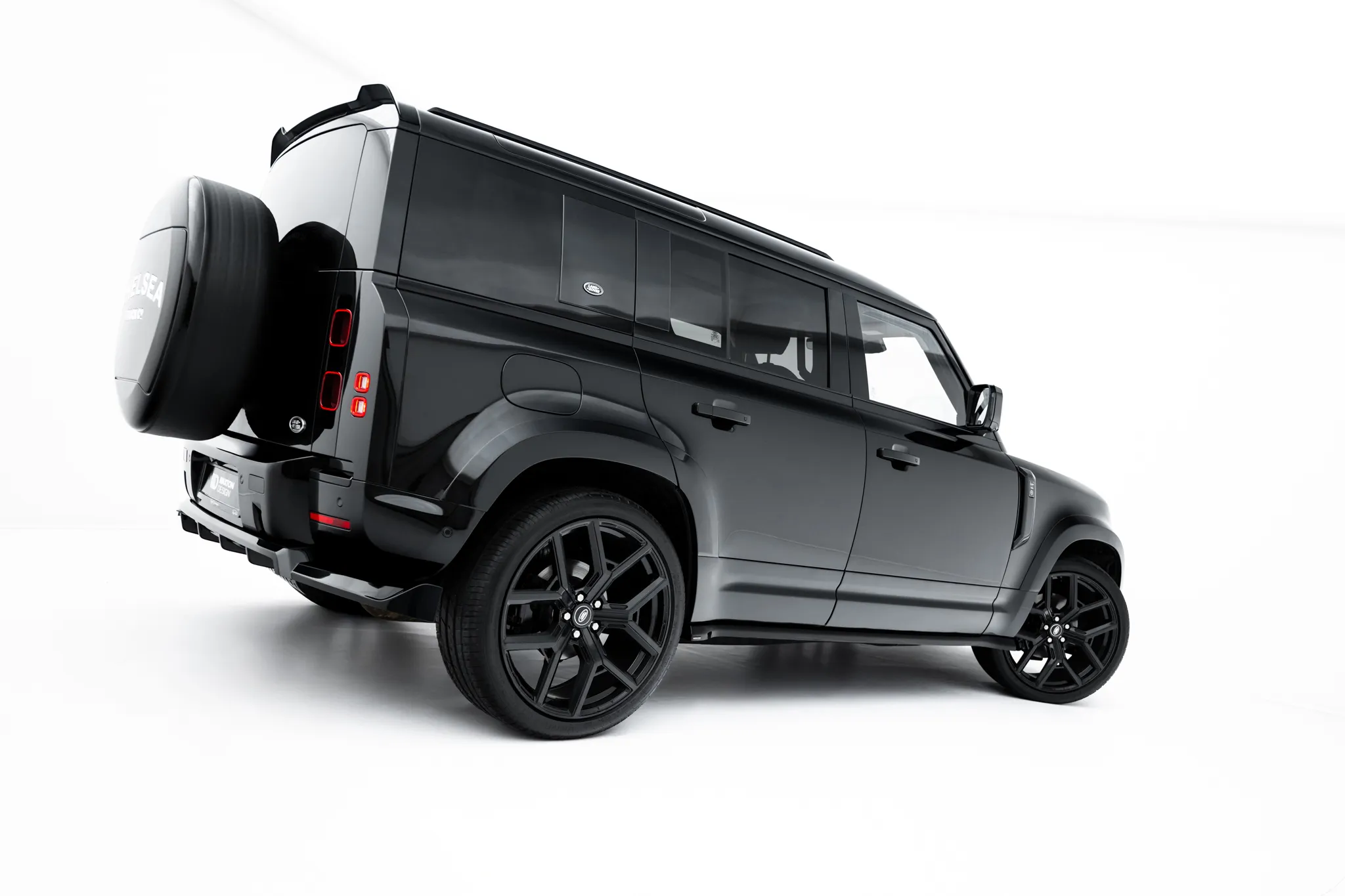 Sideskjørt Land Rover Defender 110 IV 2020 -> | Glossy Black Edition