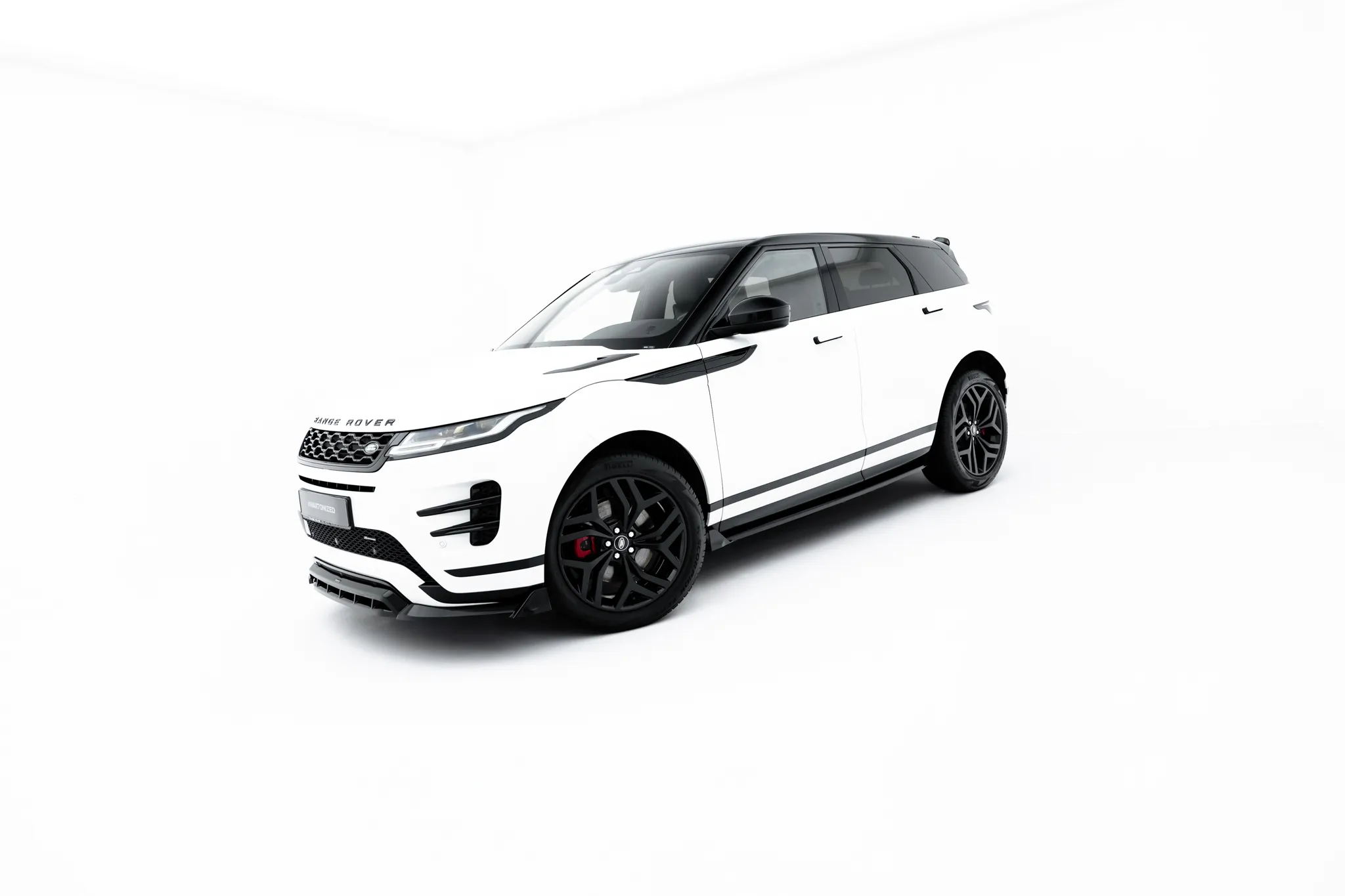 Sideskjørt Land Rover Range Rover Evoque Dynamic II 2018 - 2023 | Glossy Black Edition – bilde 3