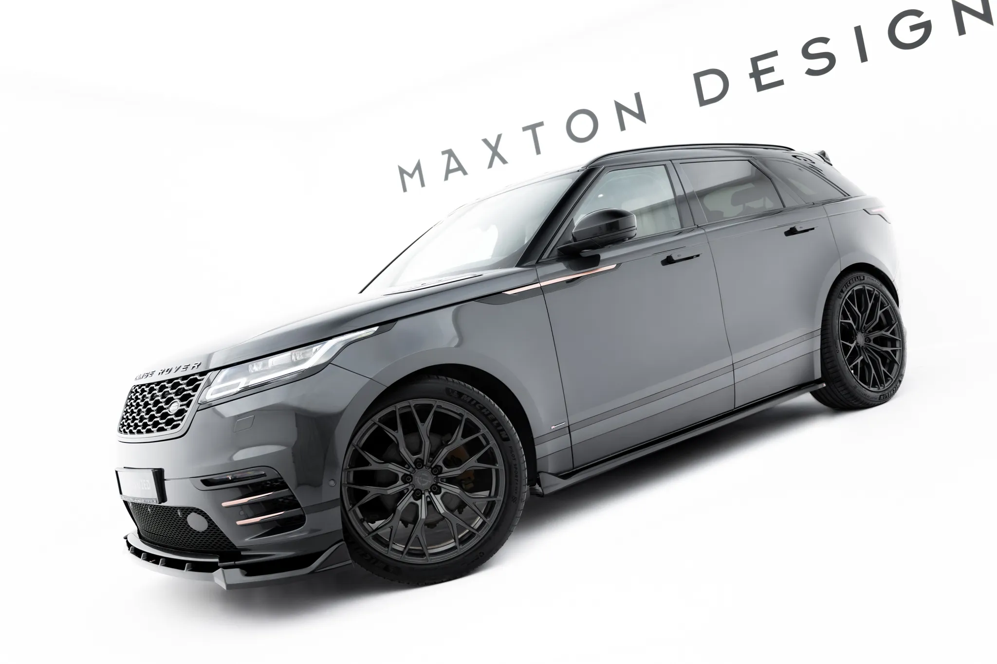 Sideskjørt Land Rover Range Rover Velar R-Dynamic I 2017 - 2023 | Glossy Black Edition