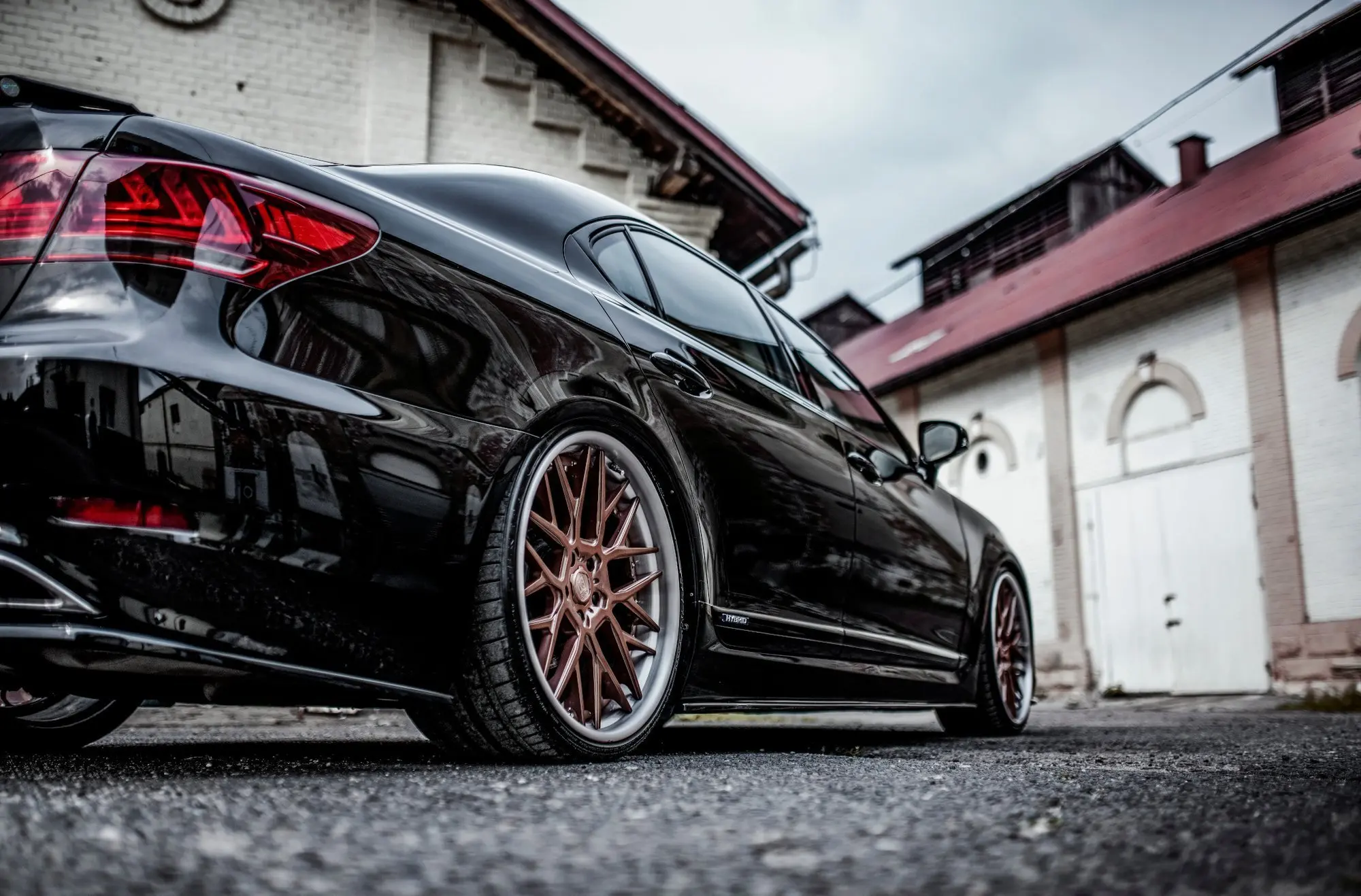 SIDESKJØRT LEXUS LS IV (long) 2012-2017