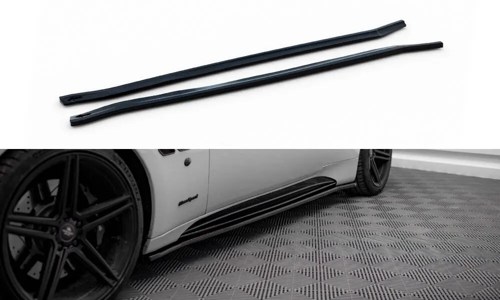 Sideskjørt Maserati GranTurismo S 2008 - 2019 | Glossy Black Edition – bilde 3