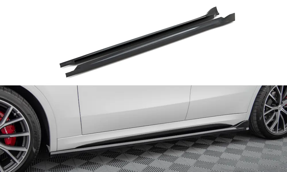 Sideskjørt Maserati Grecale GT 2022 - > / Maserati Grecale Modena 2022 - > | Glossy Black Edition Image 2