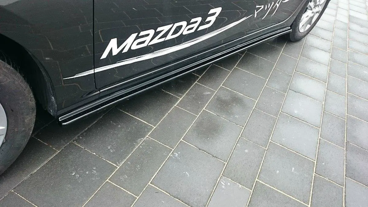 SIDESKJØRT MAZDA 3 mk3 (BN) facelift 2016-2019