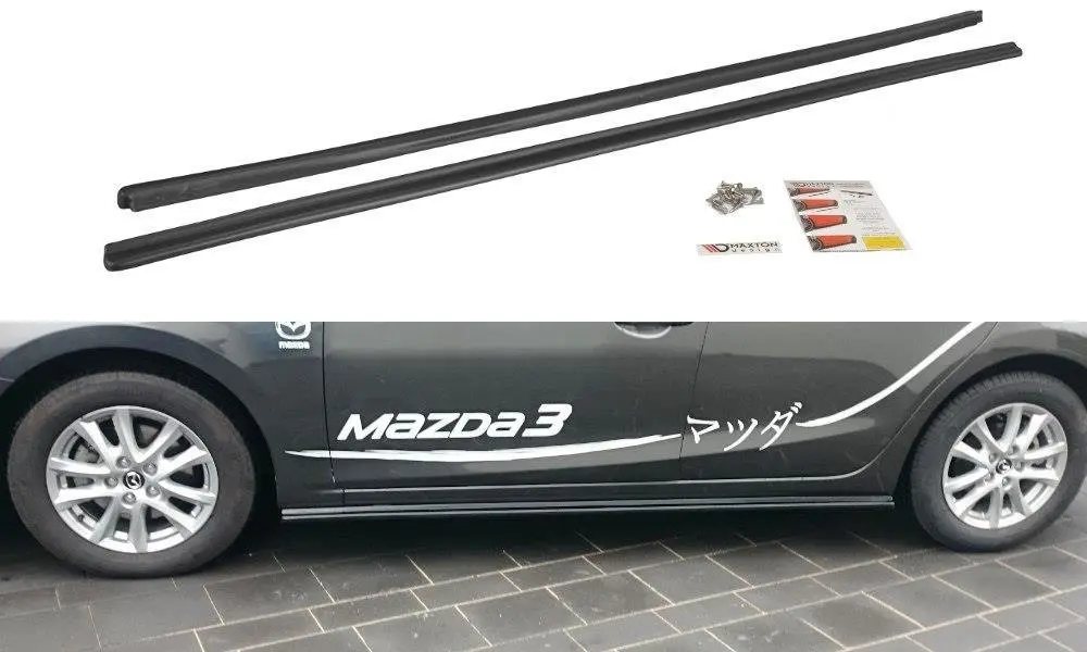 SIDESKJØRT MAZDA 3 mk3 (BN) facelift 2016-2019 – bilde 2