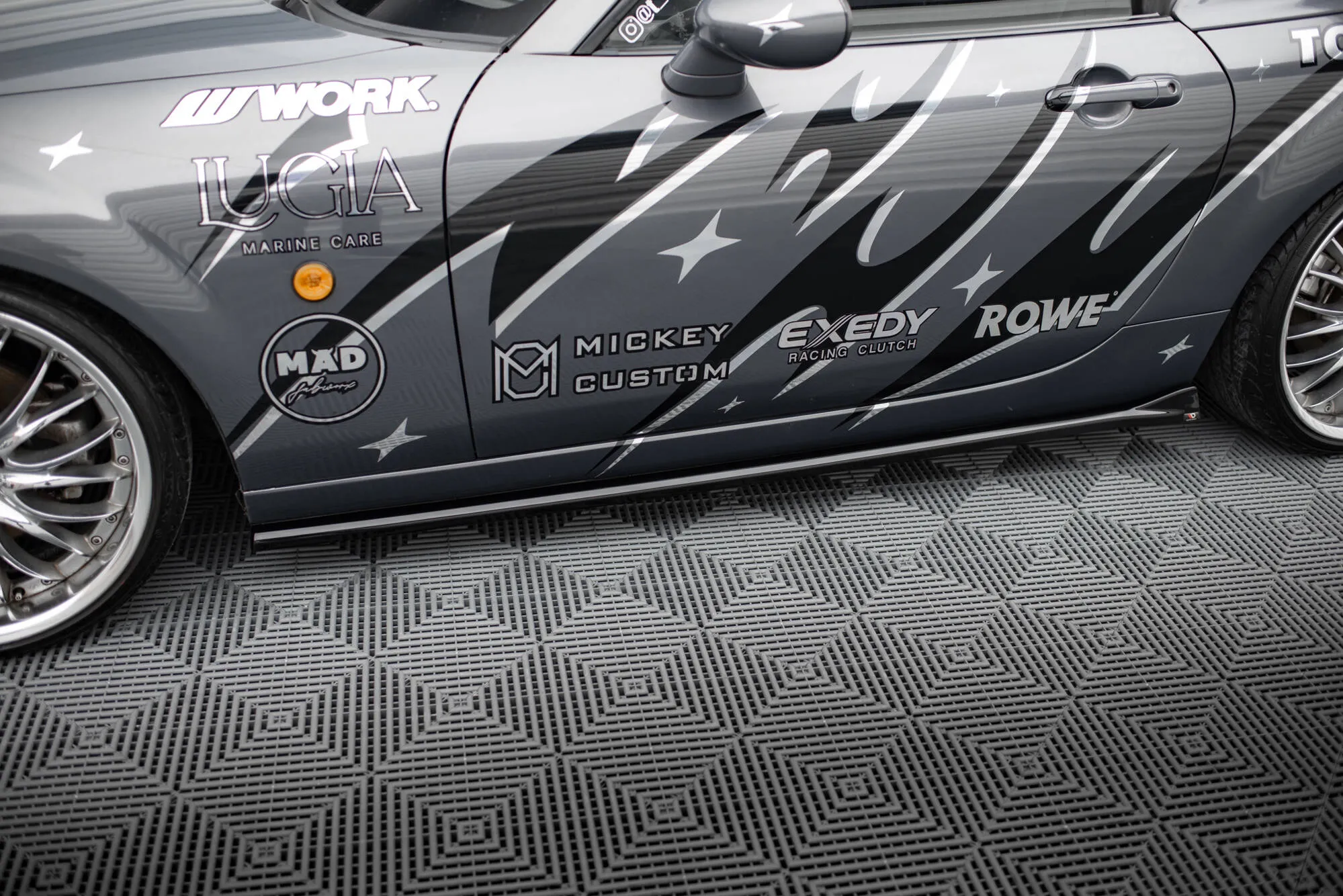 Sideskjørt Mazda MX5 NC III 2005 - 2009 | Glossy Black Edition