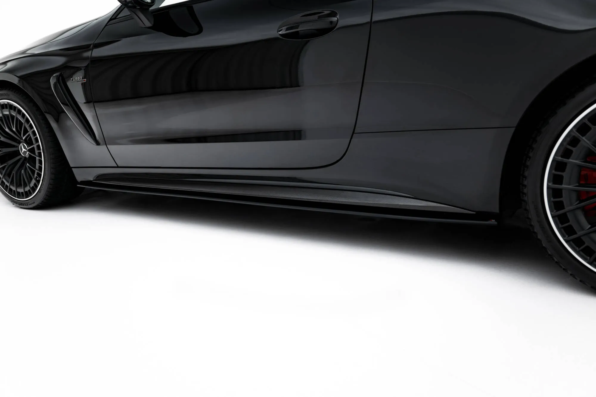 Sideskjørt Mercedes-AMG Cle 53 (C236) 2023 -> | Street Pro Black Edition – bilde 2