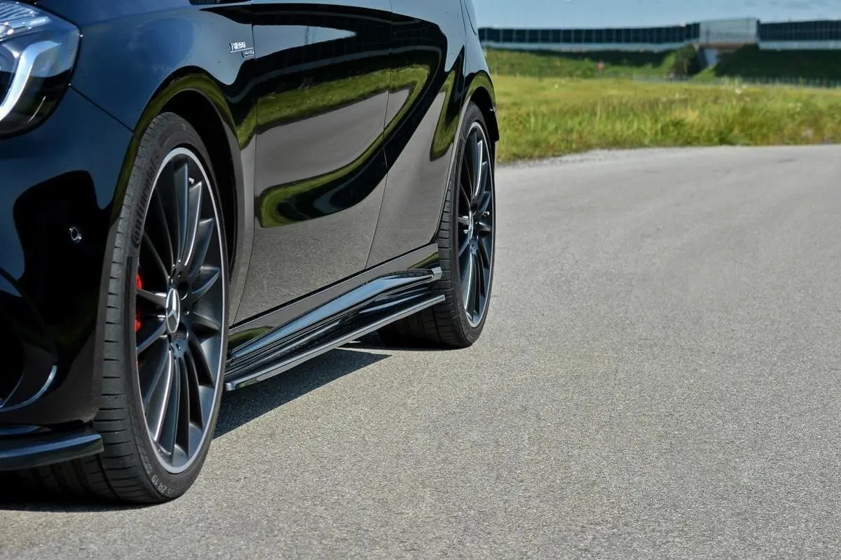 SIDESKJØRT MERCEDES-BENZ A (W176) AMG 2015-2018 / CLA I (C117) AMG-Line 2017-2019 / CLA A45 AMG 2017-2019