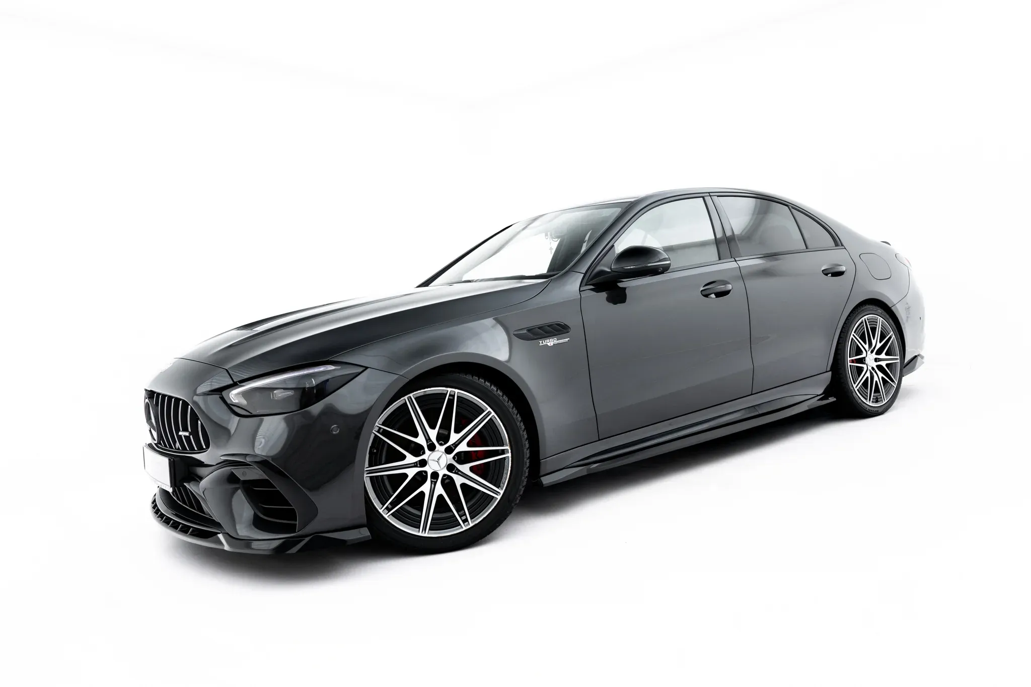 Sideskjørt Mercedes-Benz AMG C63 (S206/W206) 2021 -> | Glossy Black Edition – bilde 2