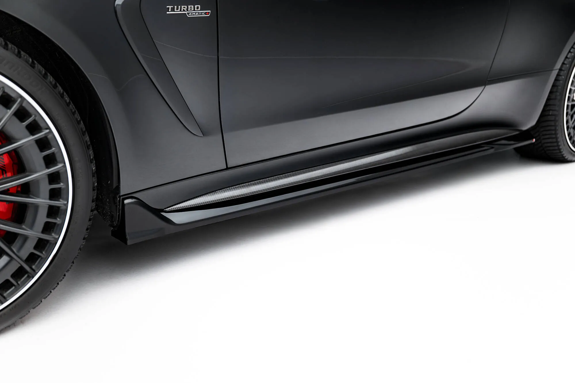Sideskjørt Mercedes-Benz AMG Cle 53 (C236) 2023 -> | Glossy Black Edition