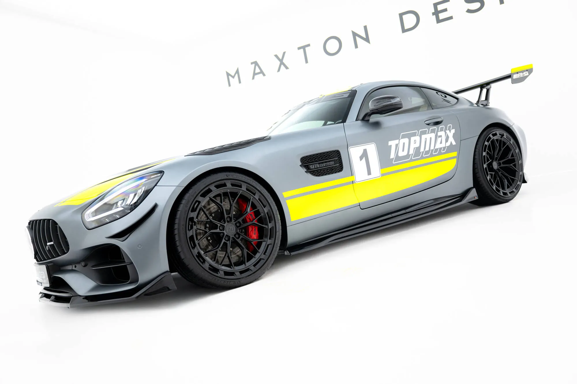 Sideskjørt Mercedes-Benz AMG GT C (C190) Facelift 2017 - 2023 | Glossy Black Edition – bilde 4
