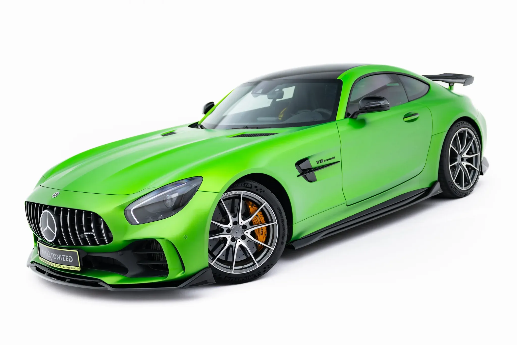 Sideskjørt Mercedes-Benz AMG GT (C190) 2014-2023 | Glossy Black Edition – bilde 3