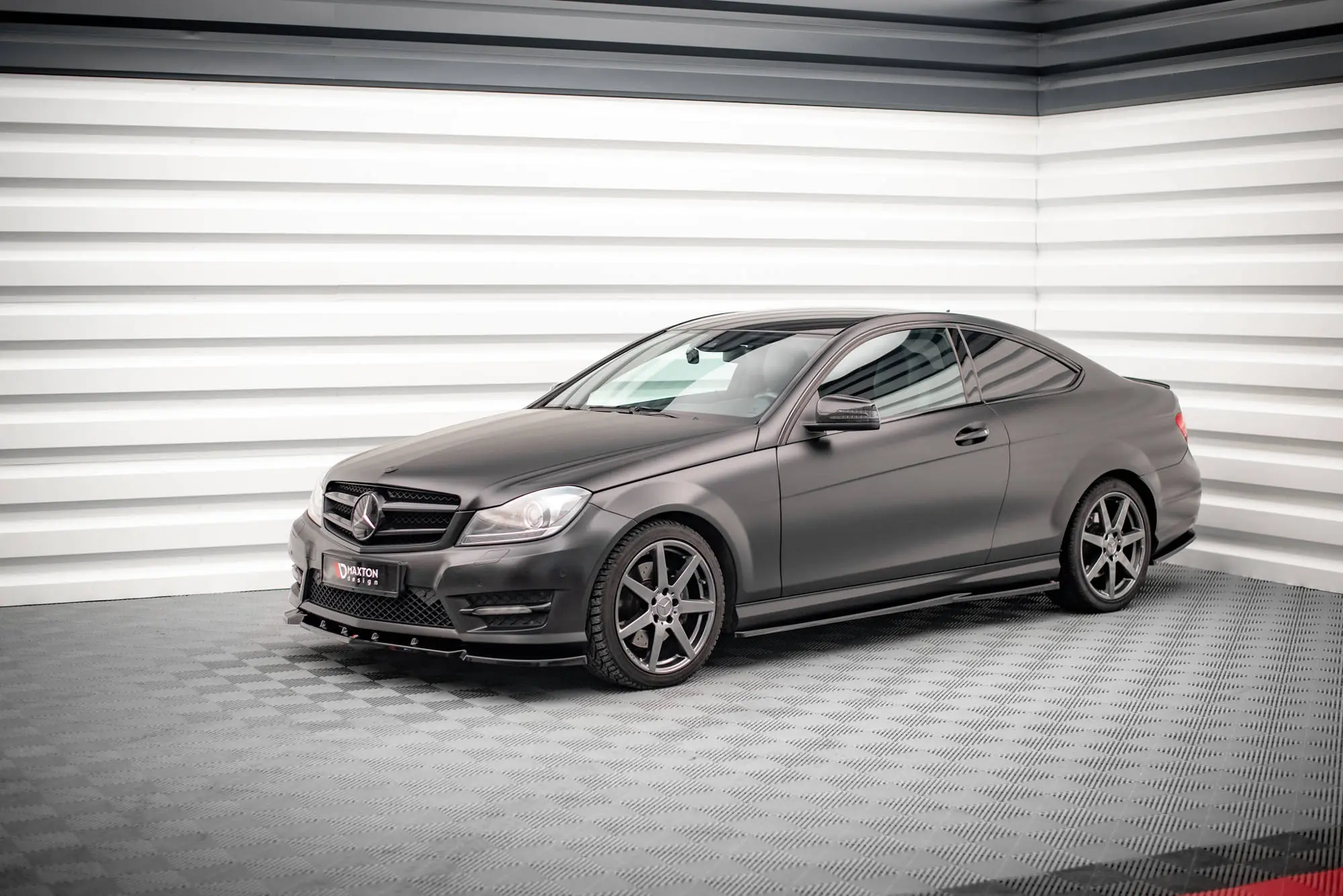 SIDESKJØRT Mercedes-Benz C (C204) coupe AMG-Line 2011-2014 – bilde 4