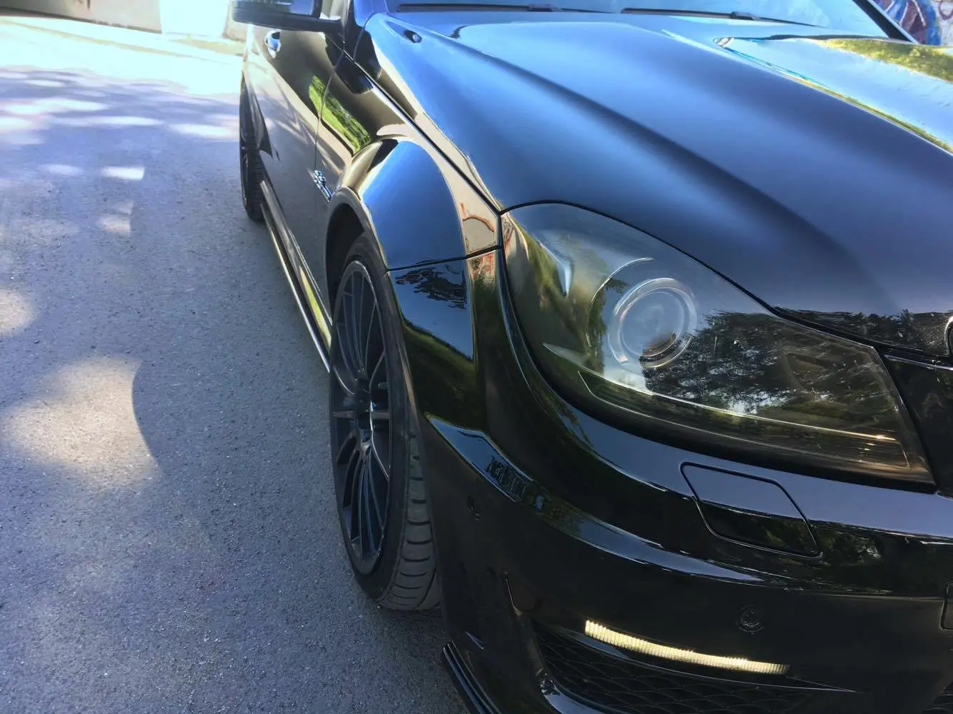 SIDESKJØRT MERCEDES-BENZ C (W204, S204, C204) AMG C63  2011-2014 – bilde 2
