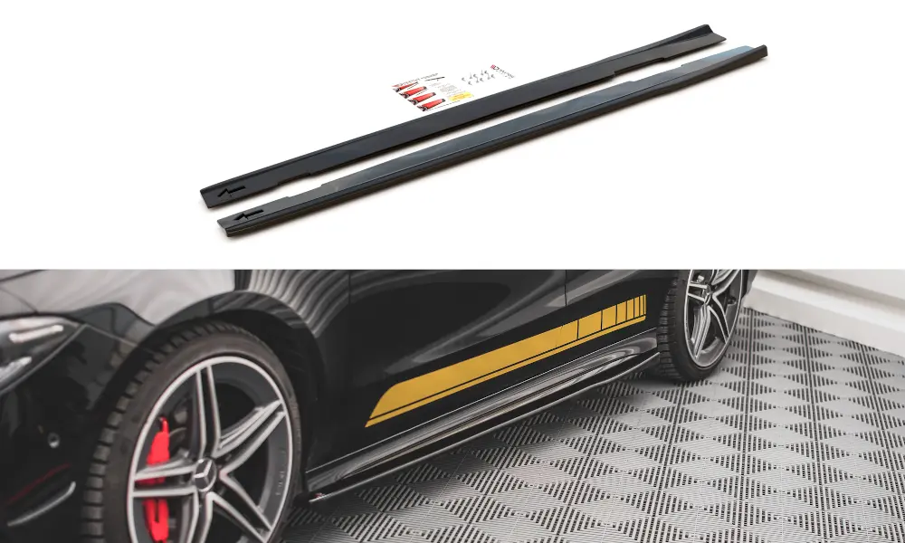 SIDESKJØRT MERCEDES-BENZ CLA AMG 35 / AMG 45 (C118, X118) 2019-> – bilde 2