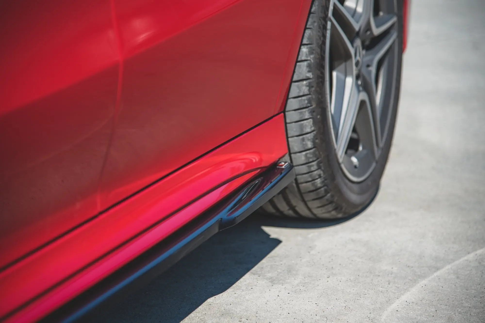 SIDESKJØRT MERCEDES-BENZ CLA (C118, X118) AMG-Line 2019->