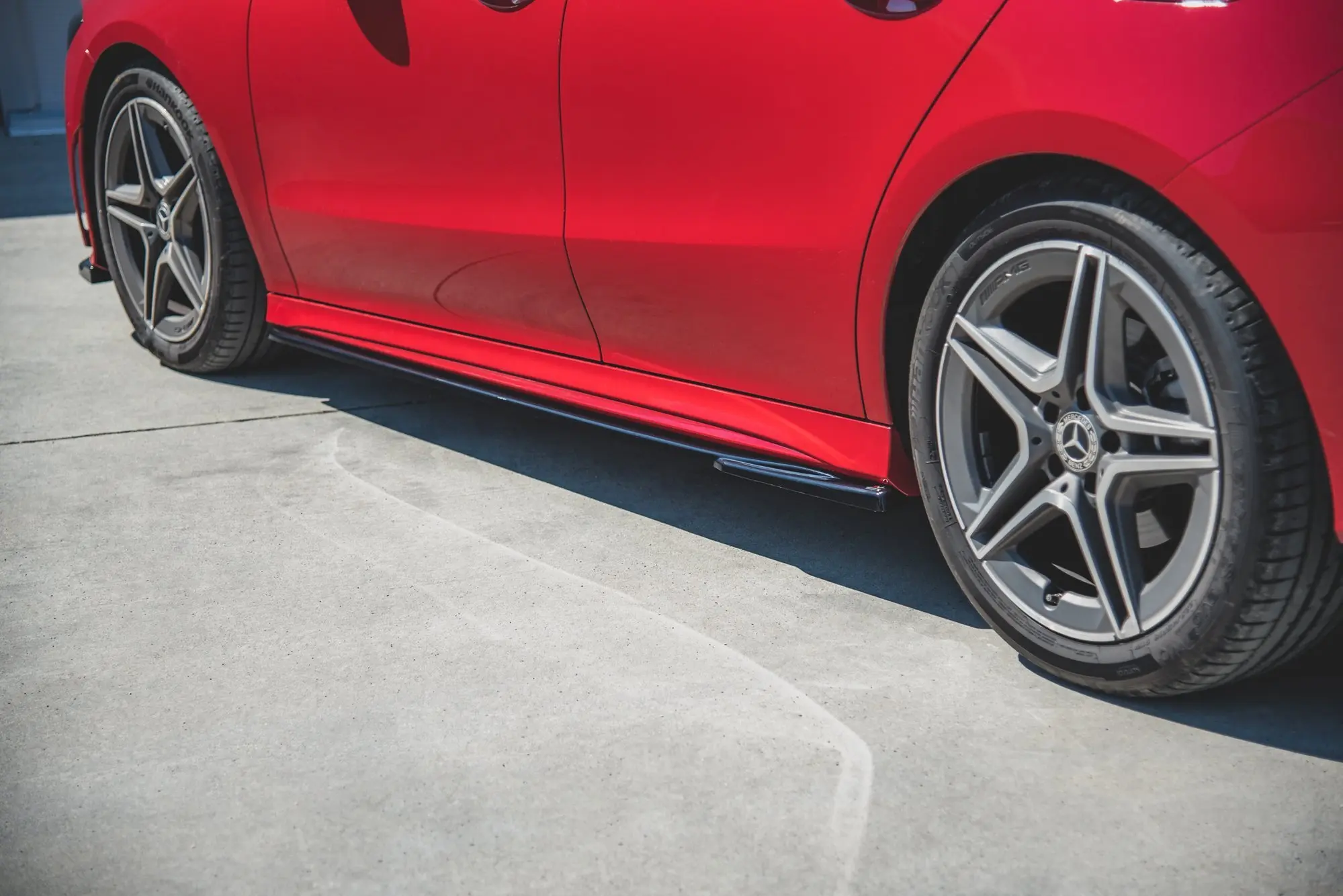 SIDESKJØRT MERCEDES-BENZ CLA (C118, X118) AMG-Line 2019-> – bilde 3