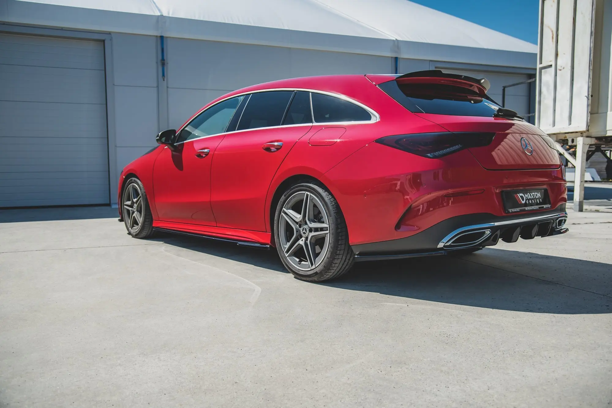 SIDESKJØRT MERCEDES-BENZ CLA (C118, X118) AMG-Line 2019-> – bilde 4