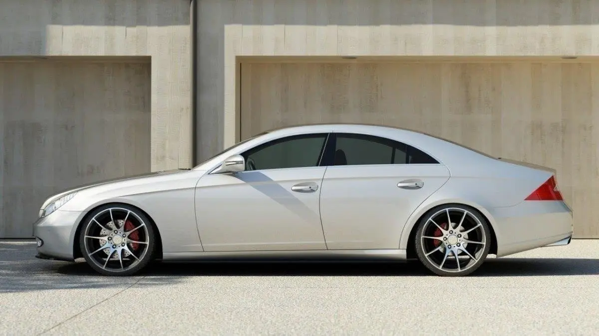 Sideskjørt Mercedes-Benz CLS (C219) 2004 - 2010 – bilde 3