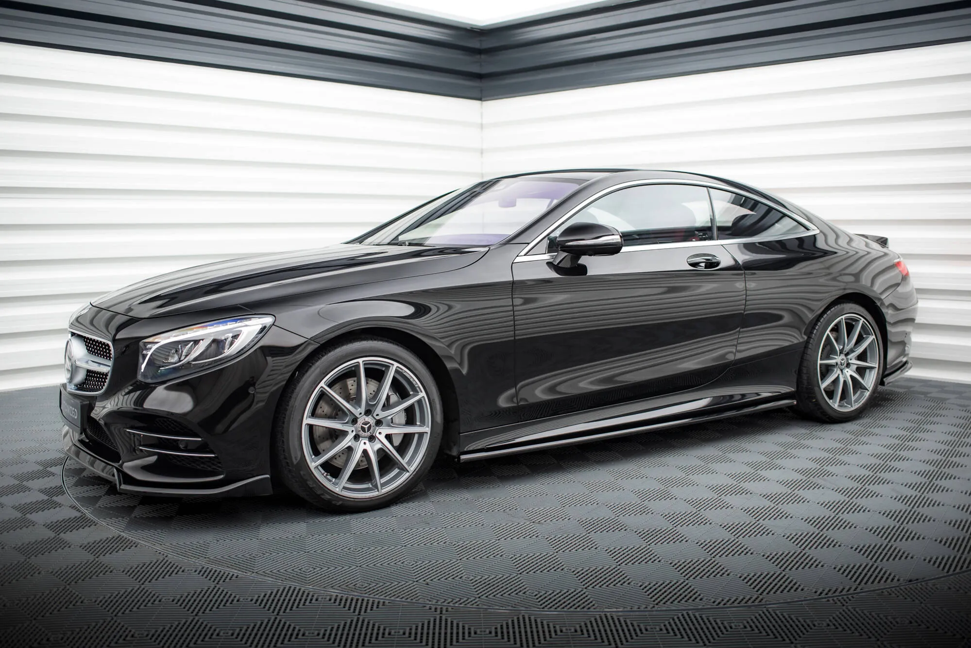 Sideskjørt Mercedes-Benz S Coupe AMG (C217) Facelift 2017 - 2020 | Glossy Black Edition – bilde 2
