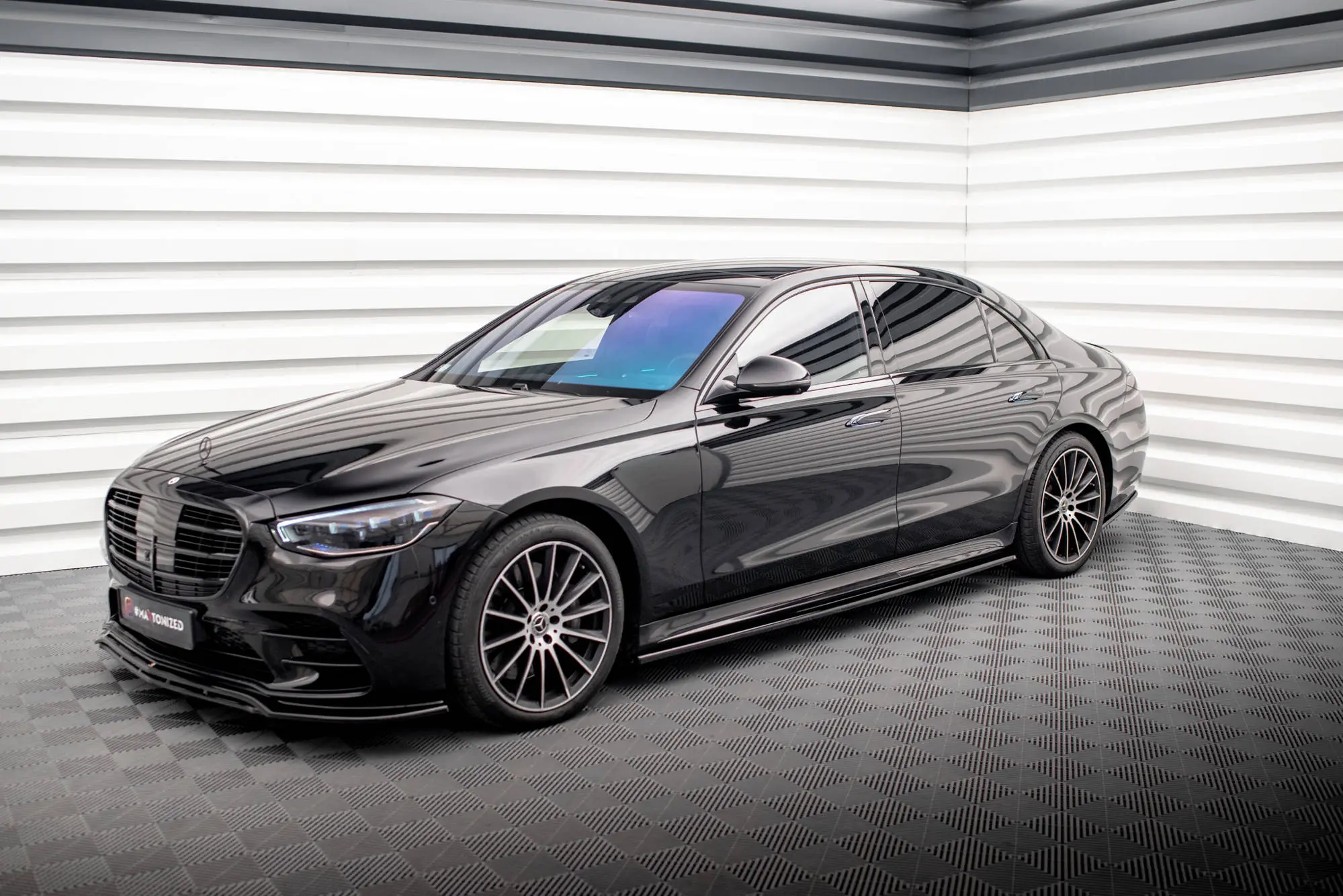 Sideskjørt Mercedes-Benz S Long (V223) AMG-Line 2020 - > | Glossy Black Edition – bilde 4