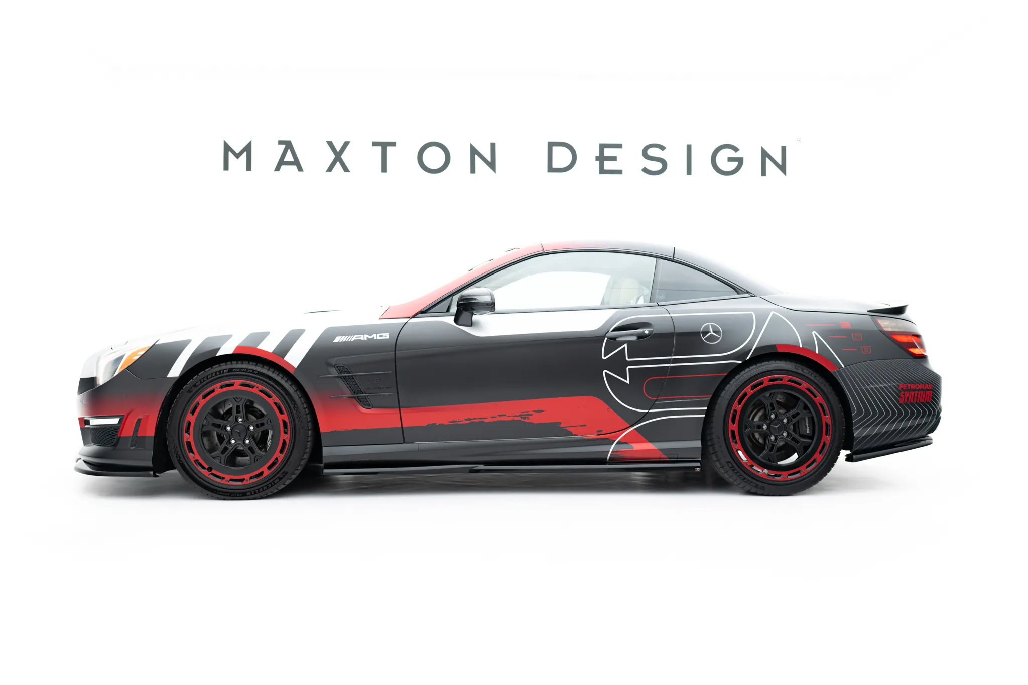 Sideskjørt Mercedes-Benz SL 63 AMG (R231) 2012 - 2016 | Glossy Black Edition