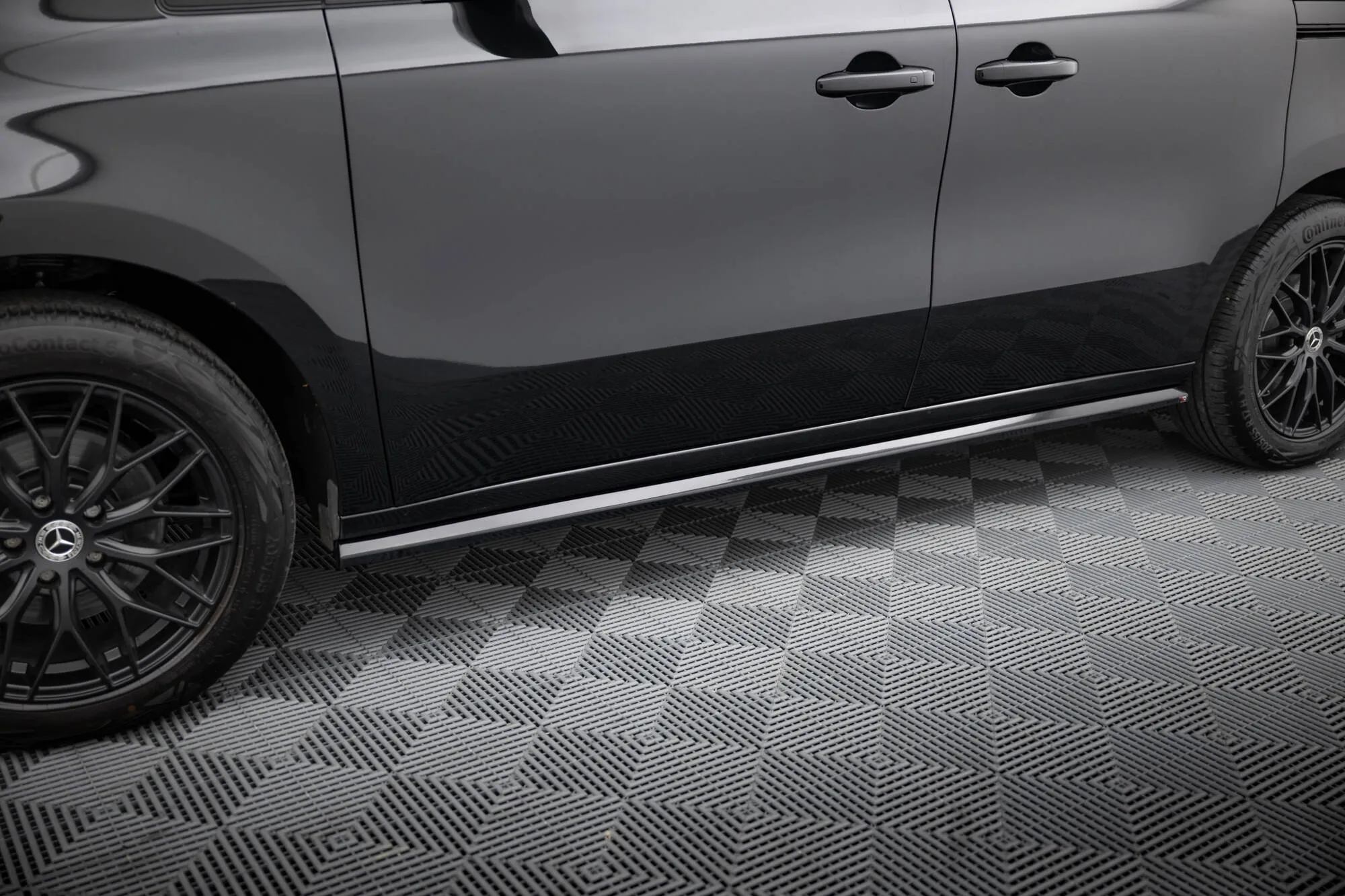 Sideskjørt Mercedes-Benz T (W420) 2022 -> | Glossy Black Edition