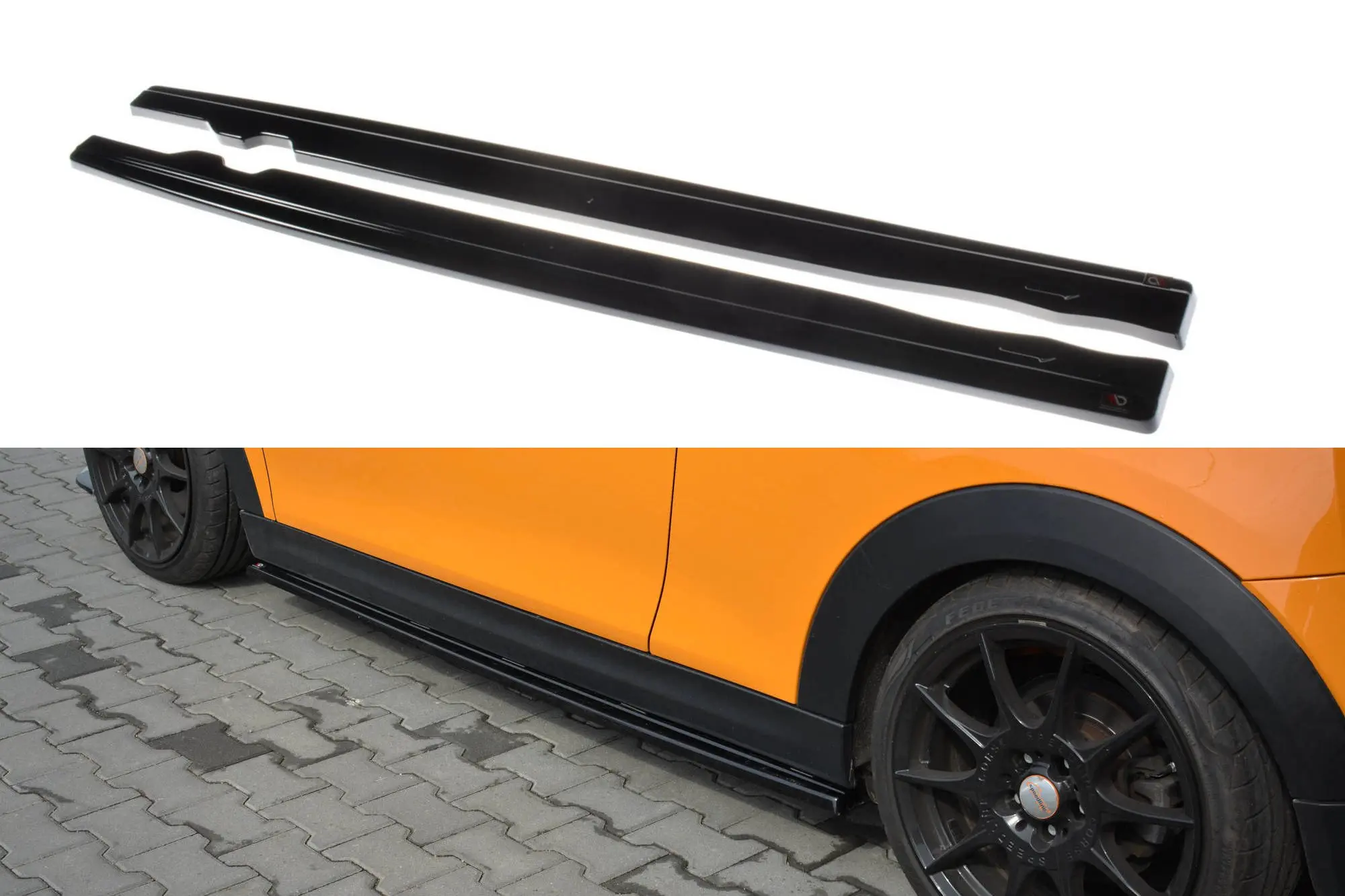 SIDESKJØRT Mini Cooper F56 Coupe Cabrio 2015 - 2017 – bilde 3