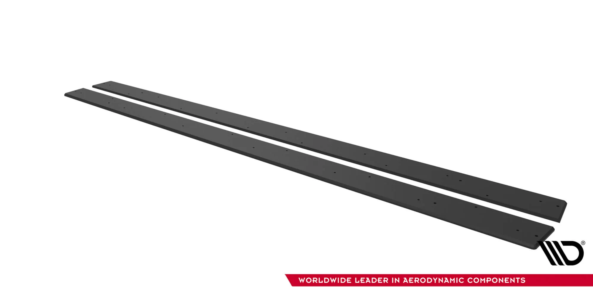 Sideskjørt Mitsubishi Lancer EVO X 2007 - 2015 | Street Pro Black Edition – bilde 4
