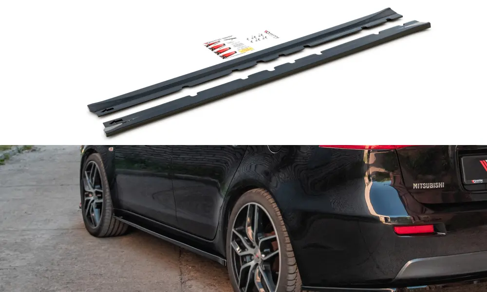 SIDESKJØRT MITSUBISHI Lancer Mk8 2007-2017 – bilde 2