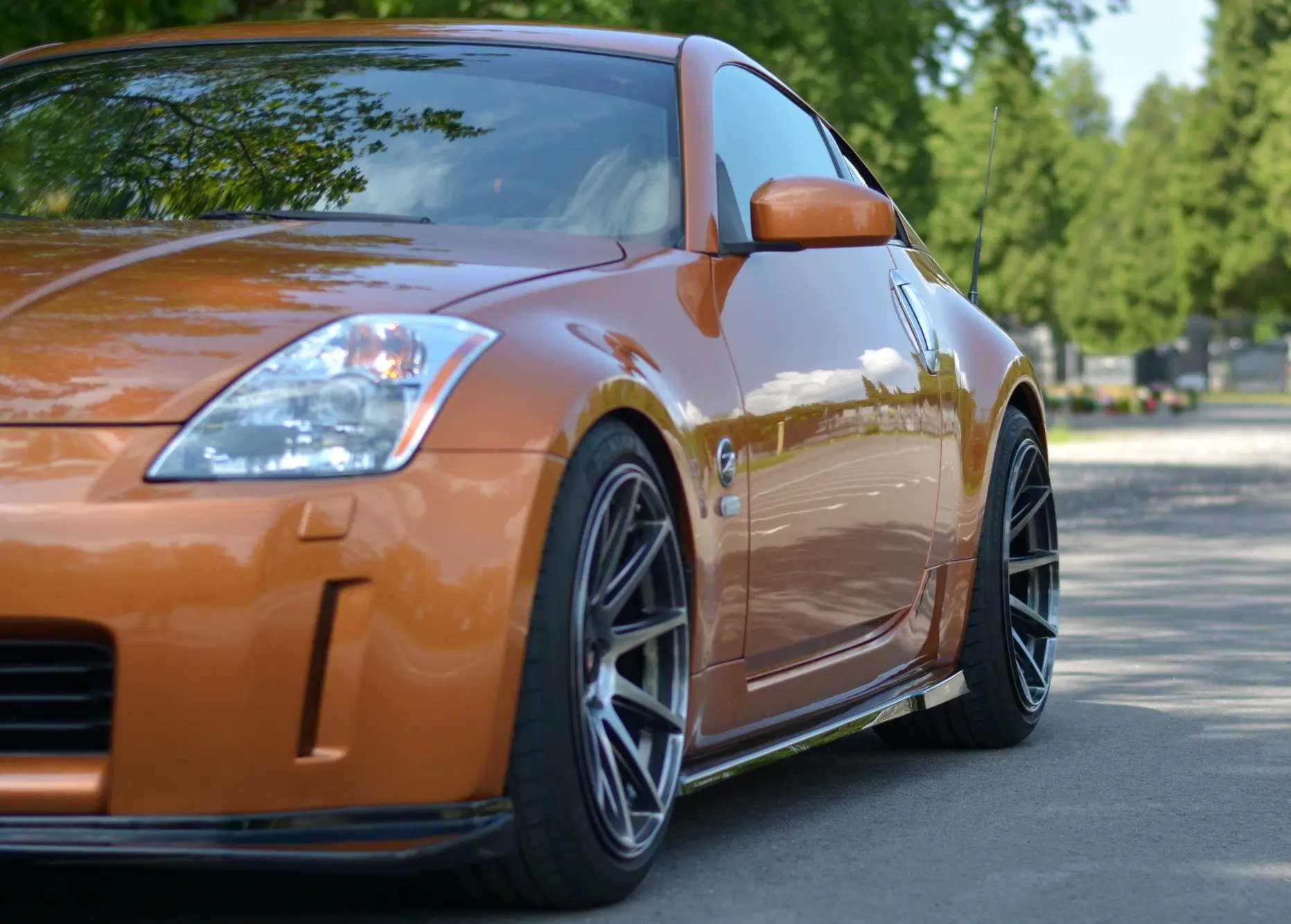 SIDESKJØRT NISSAN 350Z 2002-2009 – bilde 2