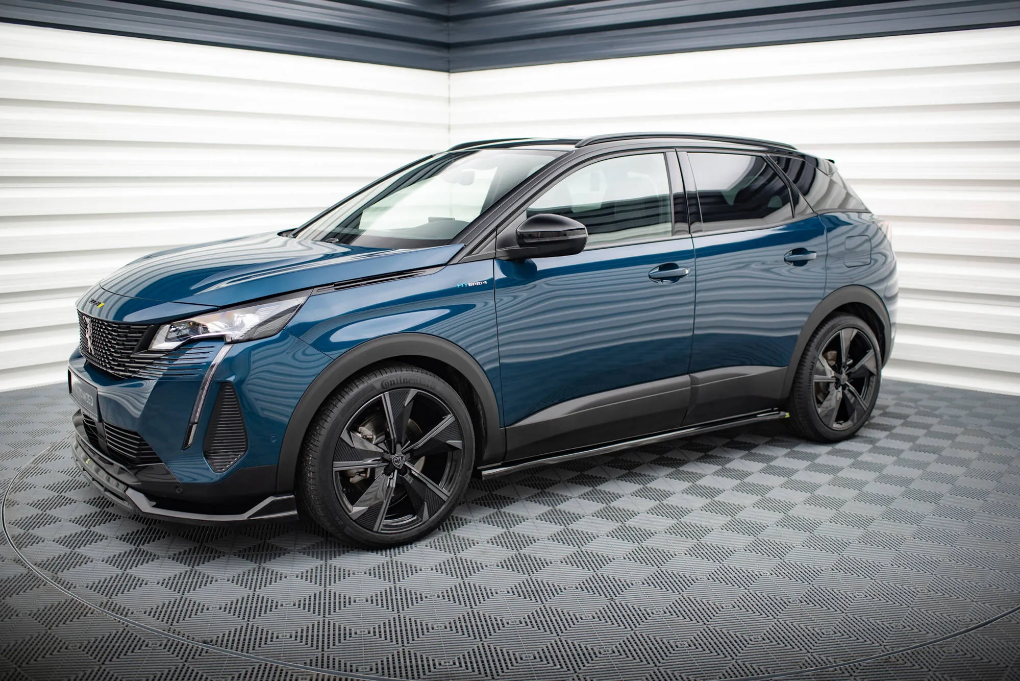 Sideskjørt Peugeot 3008 GT-Line Mk2 Facelift 2020 - 2024 | Glossy Black Edition – bilde 2