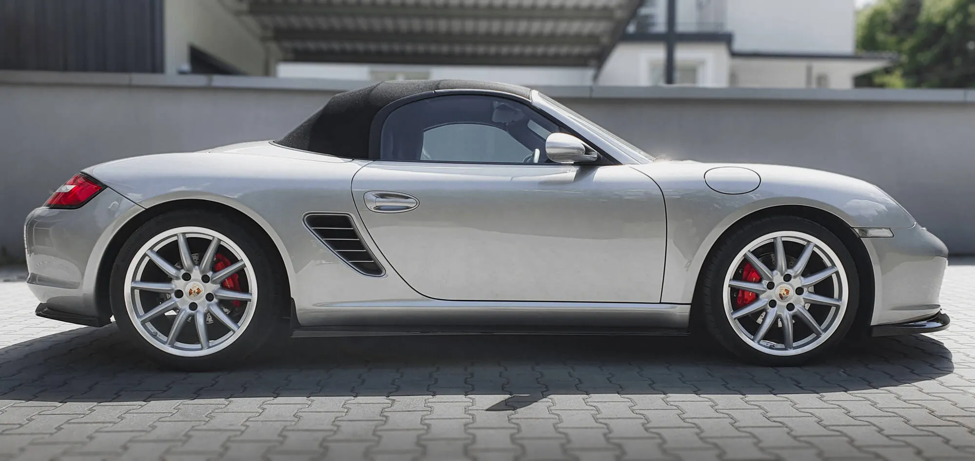 Sideskjørt Porsche Boxster 987 2004 - 2009 | Glossy Black Edition