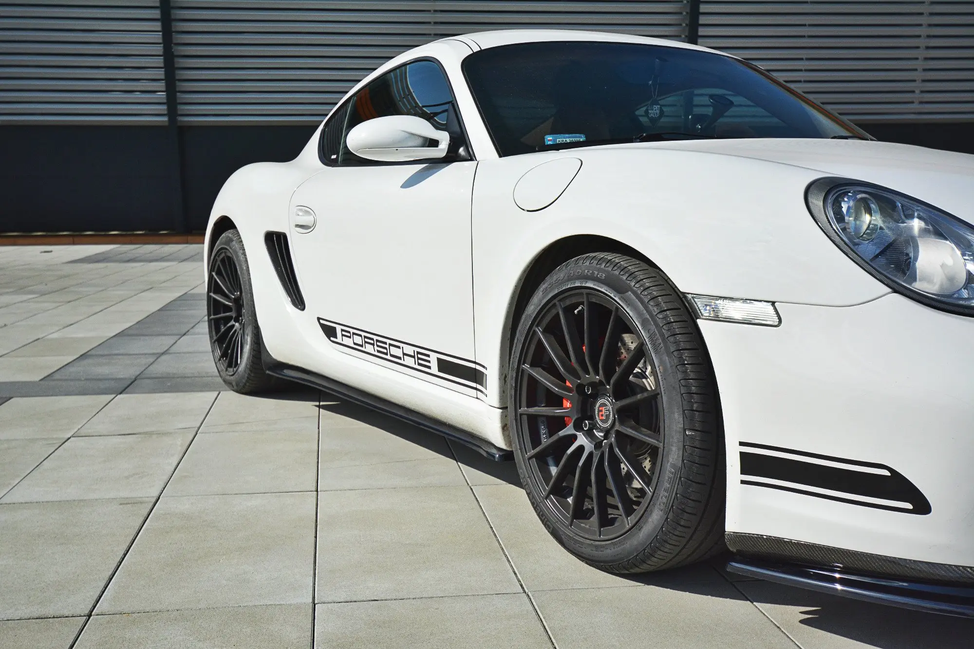 SIDESKJØRT PORSCHE Cayman S (987C) 2006-2009