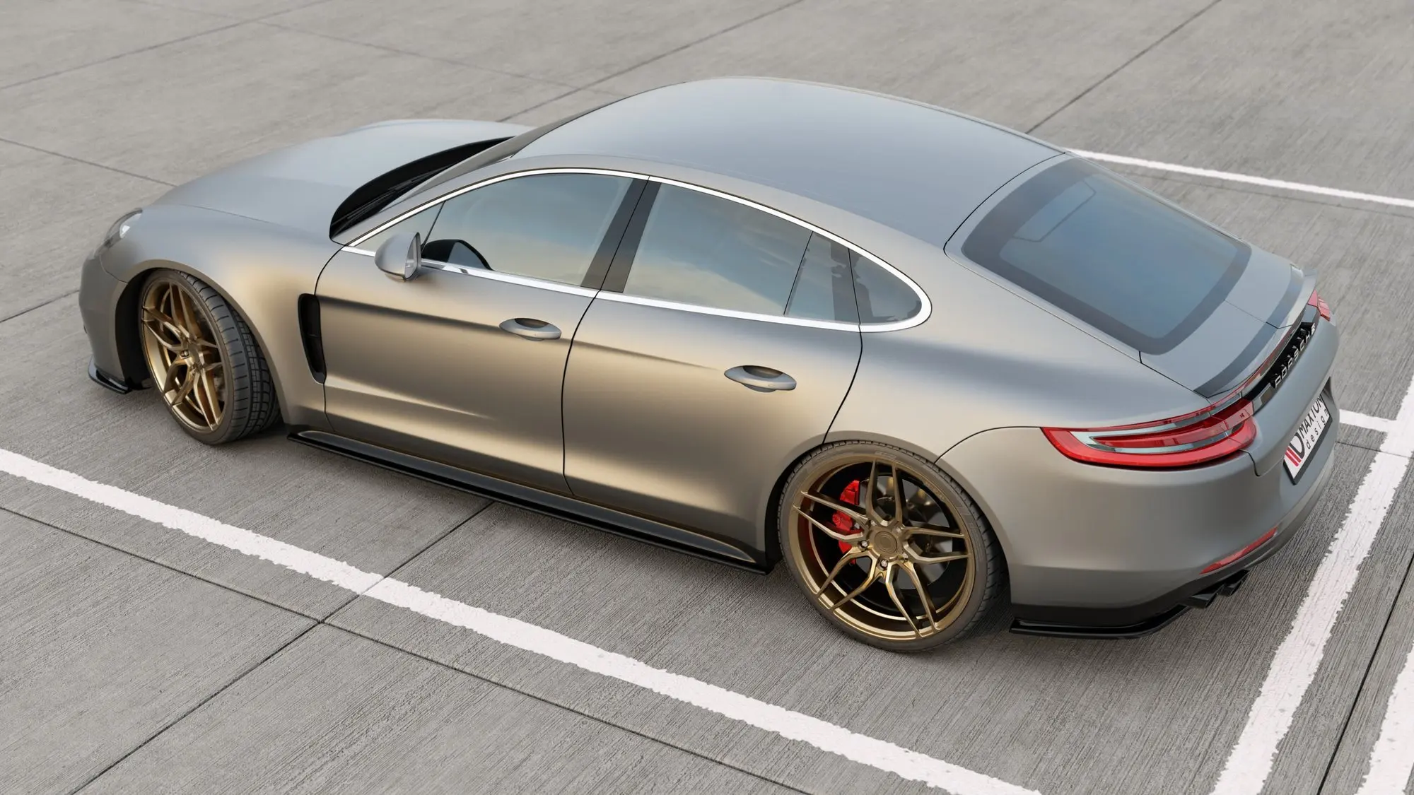 SIDESKJØRT PORSCHE PANAMERA GTS (971) 2019 - 2023 – bilde 4