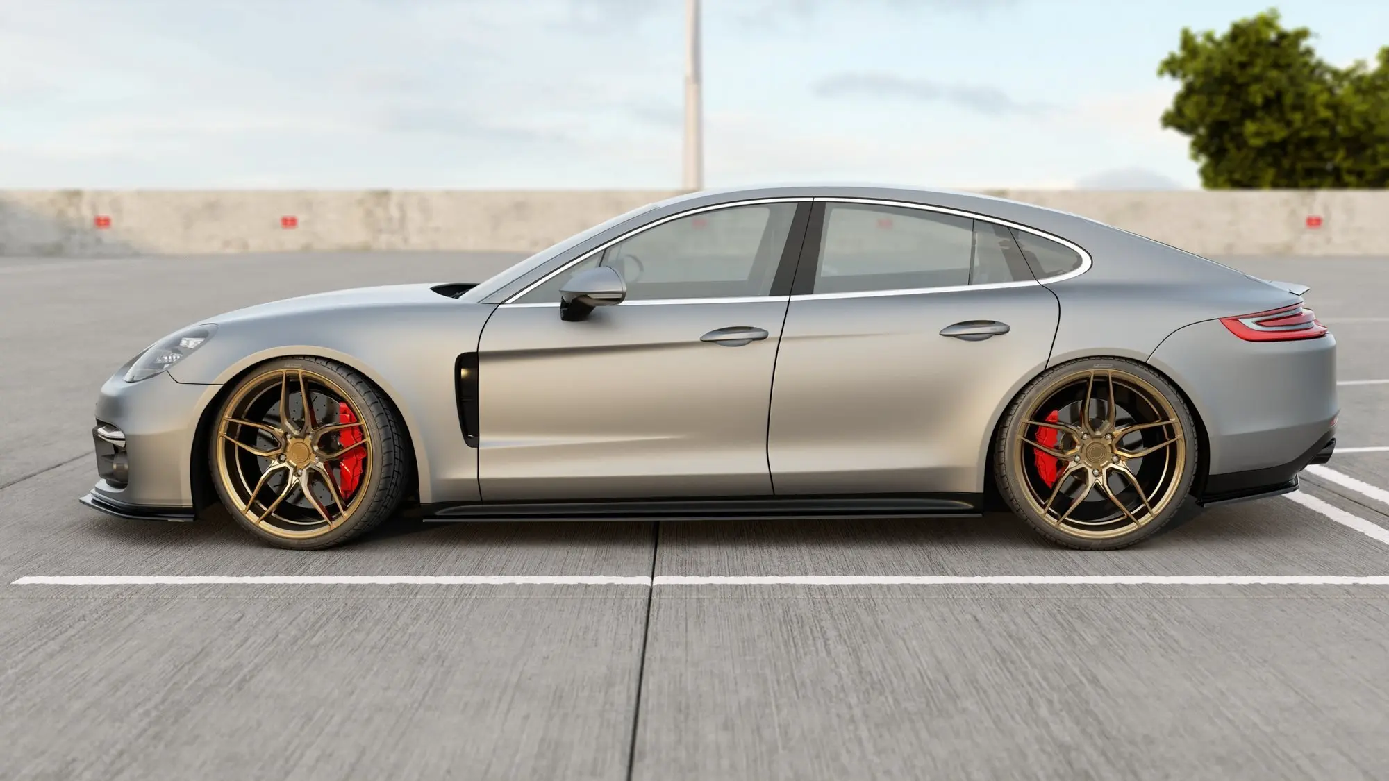 SIDESKJØRT PORSCHE PANAMERA GTS (971) 2019 - 2023 – bilde 5