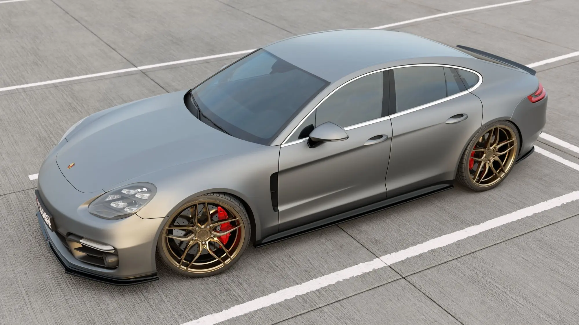SIDESKJØRT PORSCHE PANAMERA GTS (971) 2019 - 2023 – bilde 6