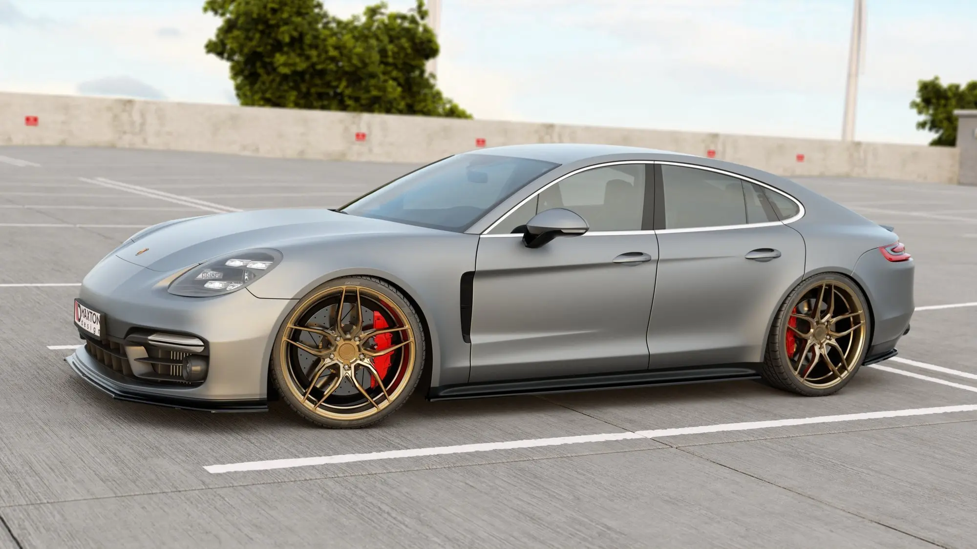 SIDESKJØRT PORSCHE PANAMERA GTS (971) 2019 - 2023 – bilde 7