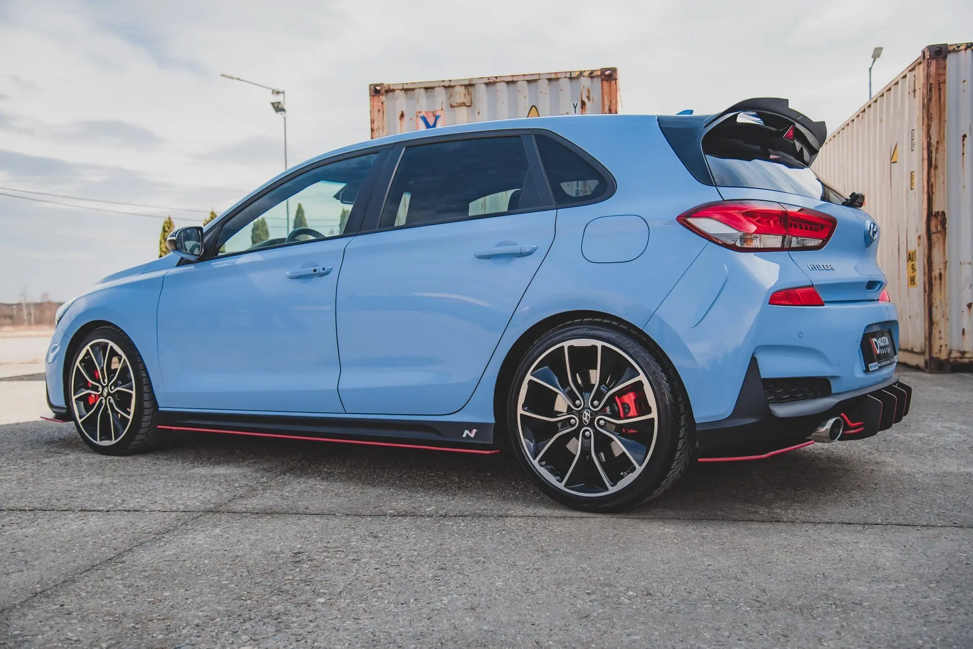 Sideskjørt Racing Durability Hyundai i30 III N 2017 -> – bilde 6