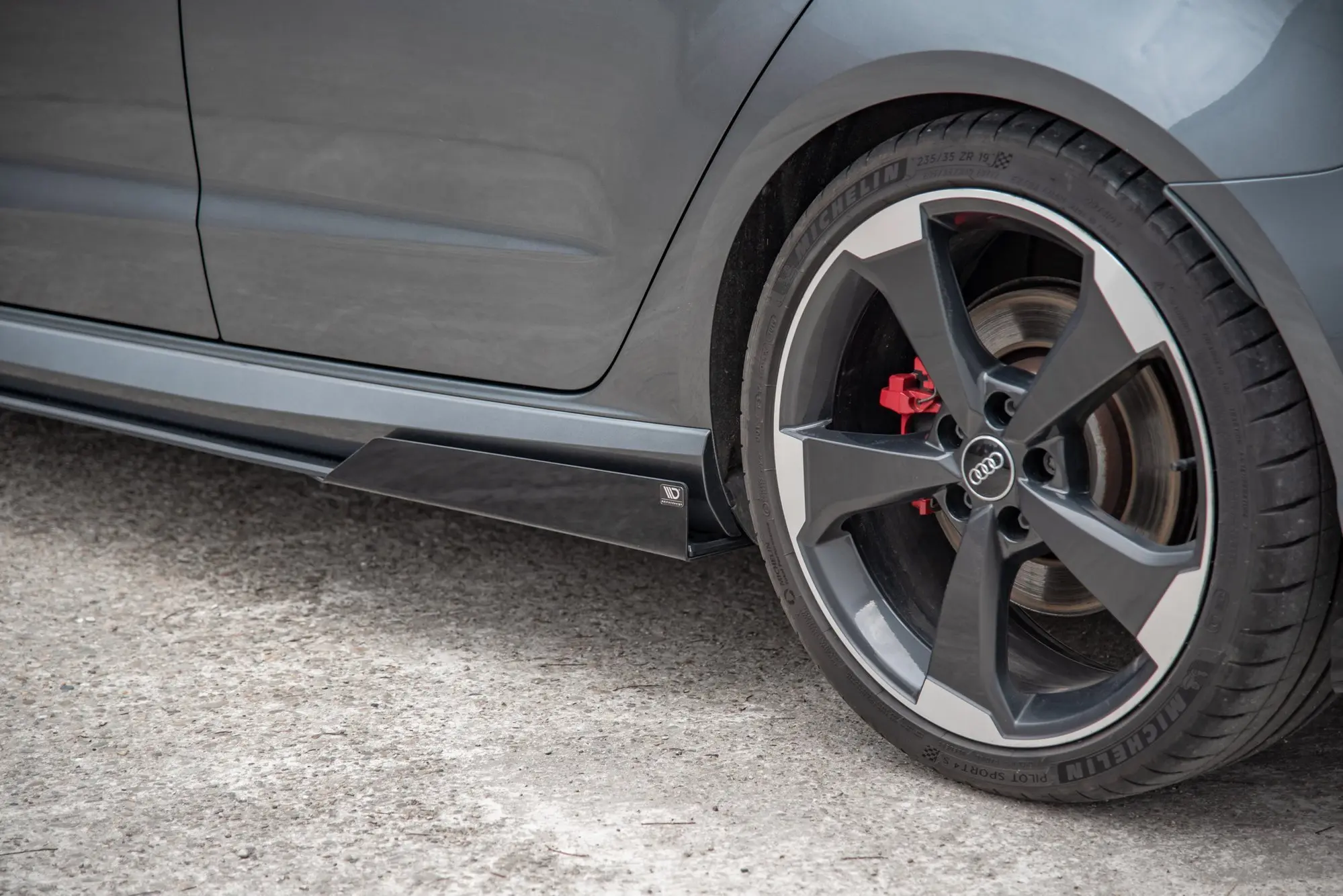 SIDESKJØRT RACING DURABILITY + SIDESPLITTERS AUDI  RS3 8V SPORTBACK 2013-2020 – bilde 3