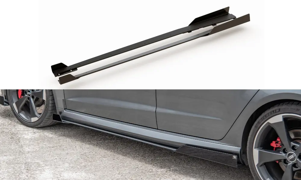 SIDESKJØRT RACING DURABILITY + SIDESPLITTERS AUDI  RS3 8V SPORTBACK 2013-2020 – bilde 6