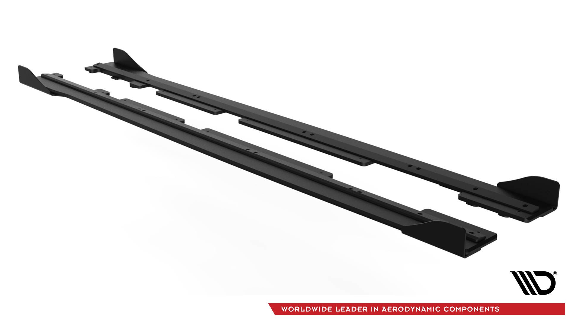 SIDESKJØRT RACING DURABILITY+ SIDESPLITTERS Ford Fiesta Mk7 ST / ST-Line 2016 - 2023 – bilde 8