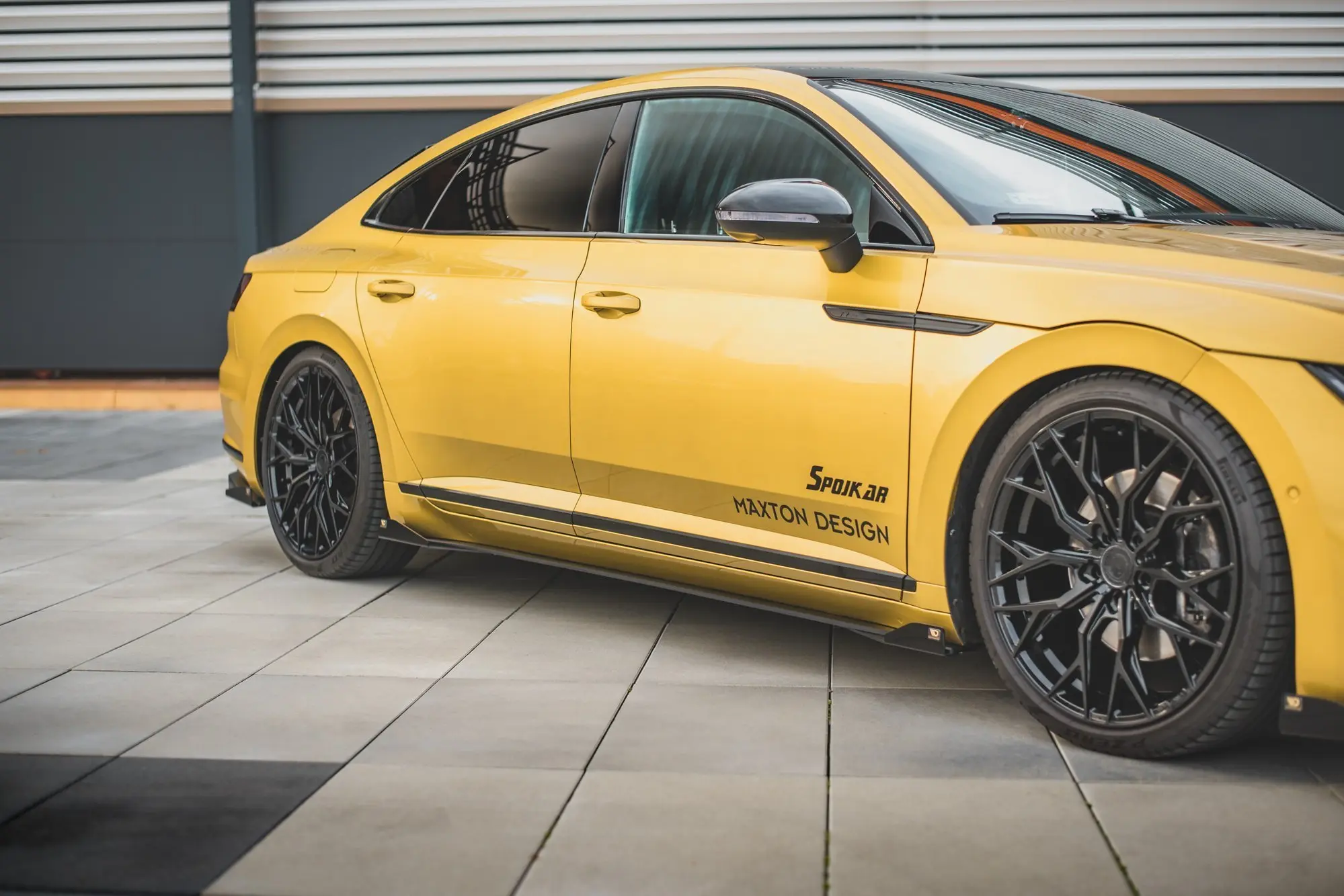 SIDESKJØRT RACING DURABILITY +SIDESPLITTERS VW ARTEON R-LINE 2017 - 2025 – bilde 4