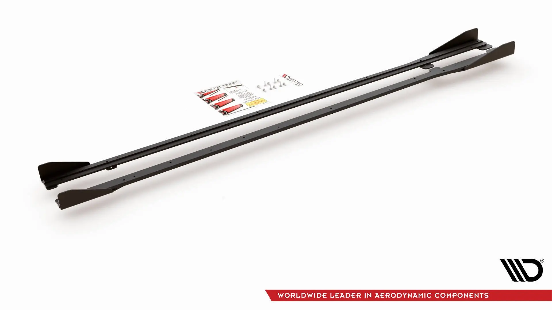 SIDESKJØRT RACING DURABILITY +SIDESPLITTERS VW Golf MK7 R / R-Line 2017-2020 – bilde 6